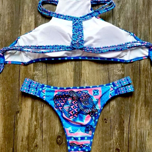 Braided Racer Back bikini - Picture 6 of 8